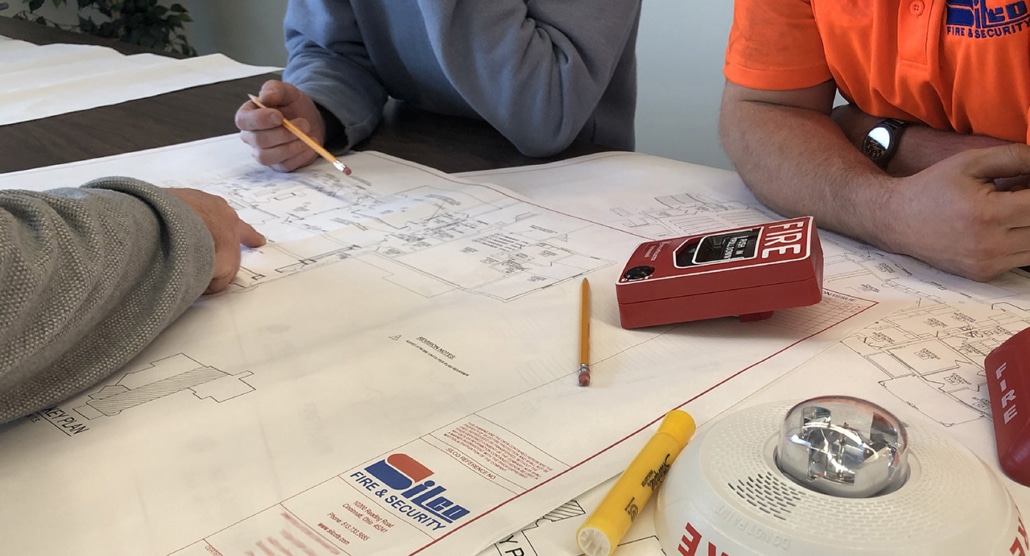 FA Project Image Engineers designing alarm system