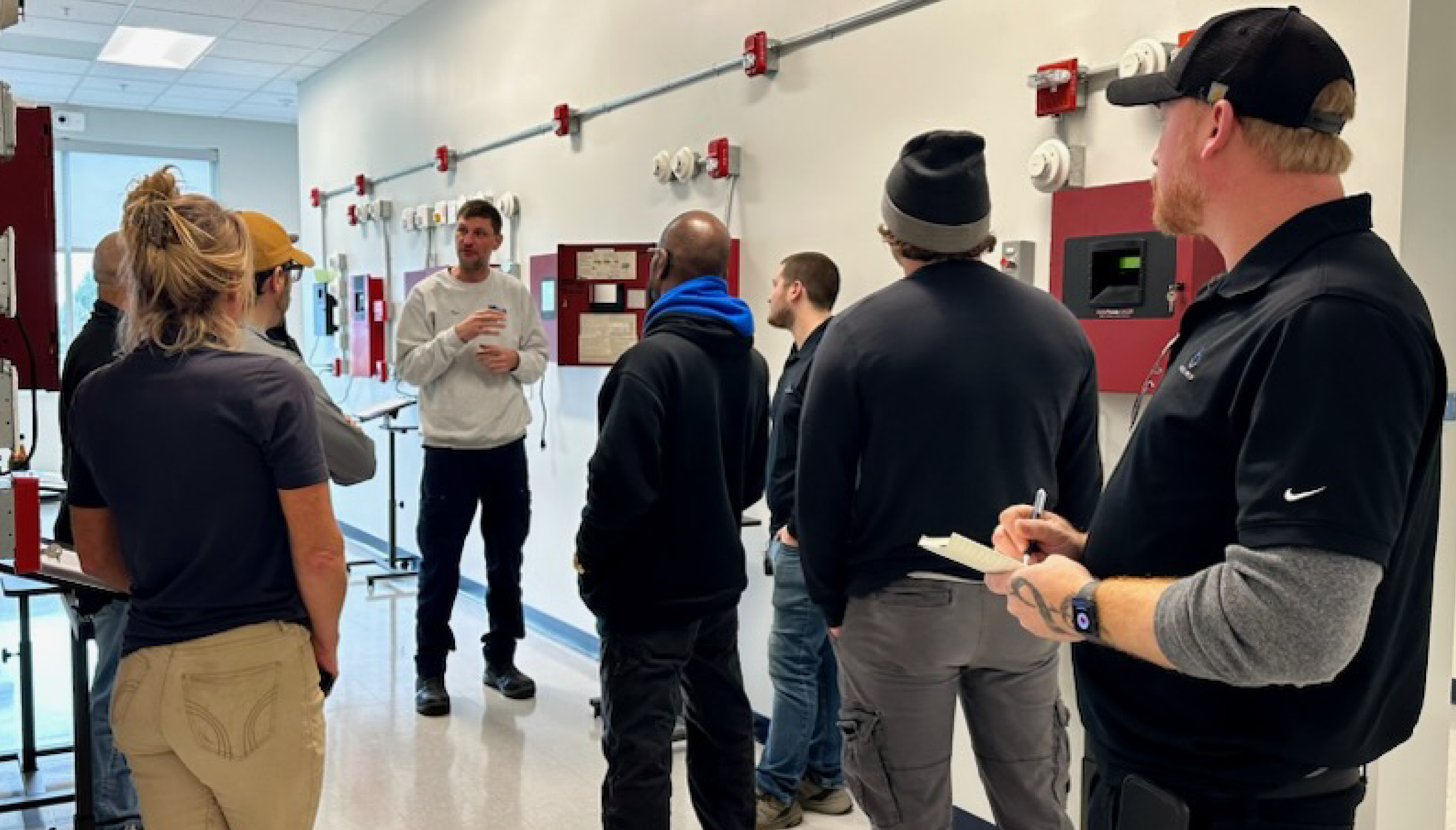 Training Center 5-01 instruction at the Silco training center