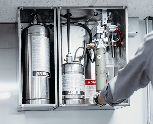 Silco Inspection of Kitchen Safety Equipment